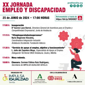 XX Jornada EMPLEO Y DISCAPACIDAD - Impulsa Igualdad Sevilla